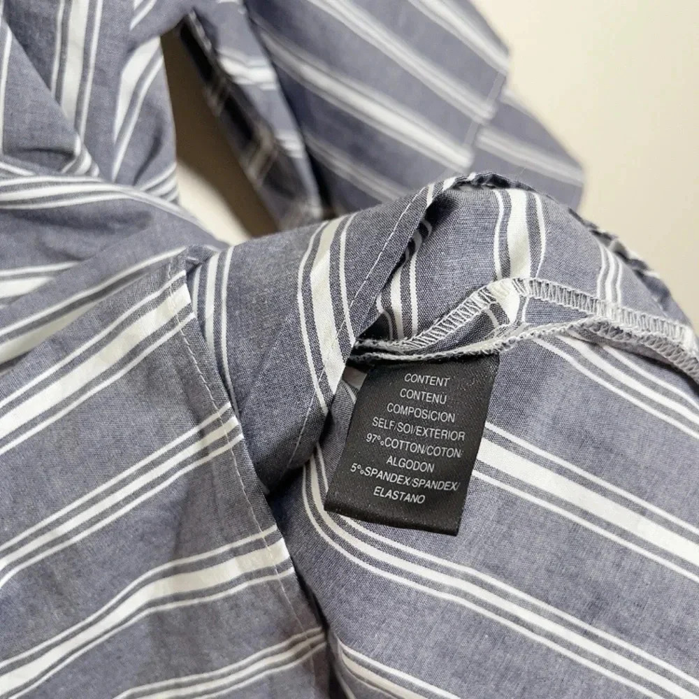 WAYF | STRIPED WRAP TOP - Picture 8 of 10